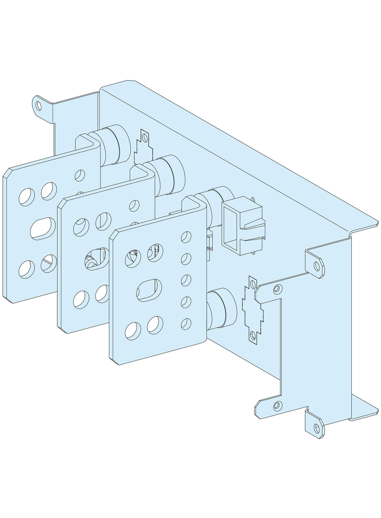 Rozdzielnice PrismaSet, podłączenie aparatu NSX250 3P