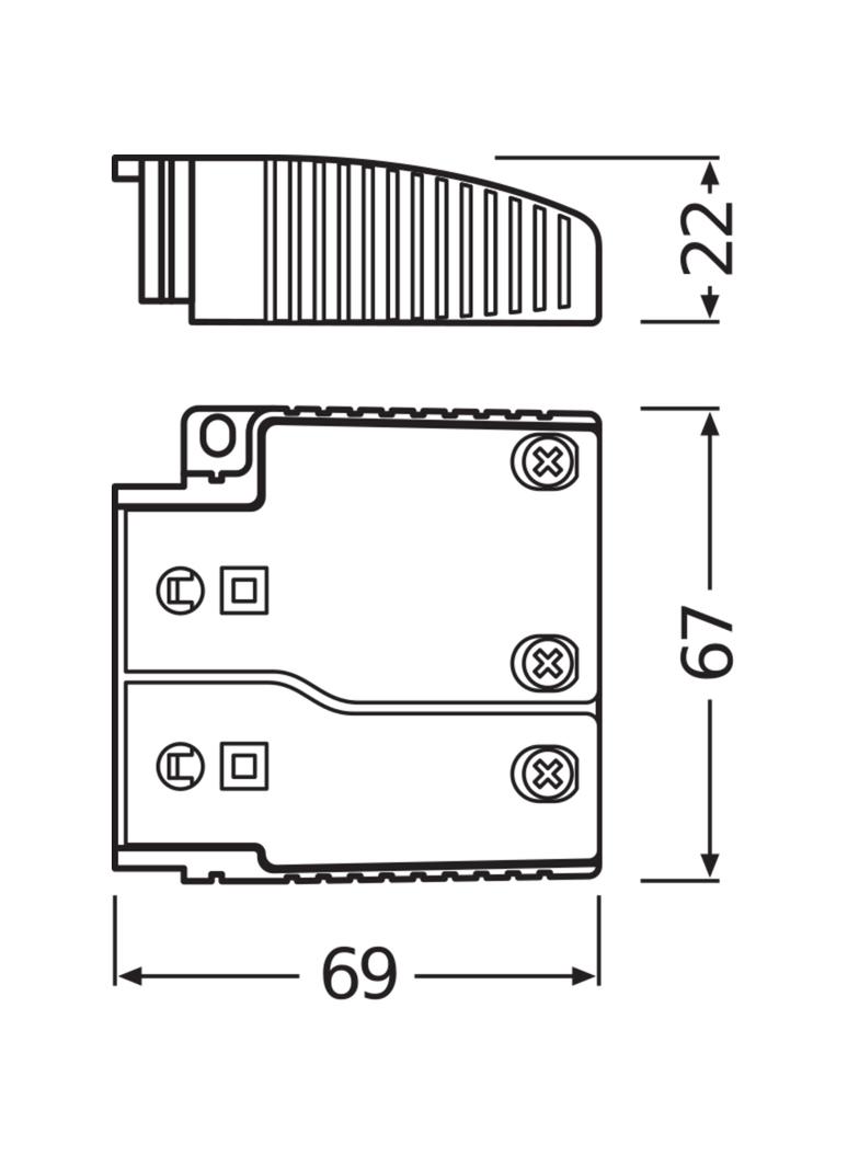 Zasilacz OT CABLE CLAMP B-STYLE LP
