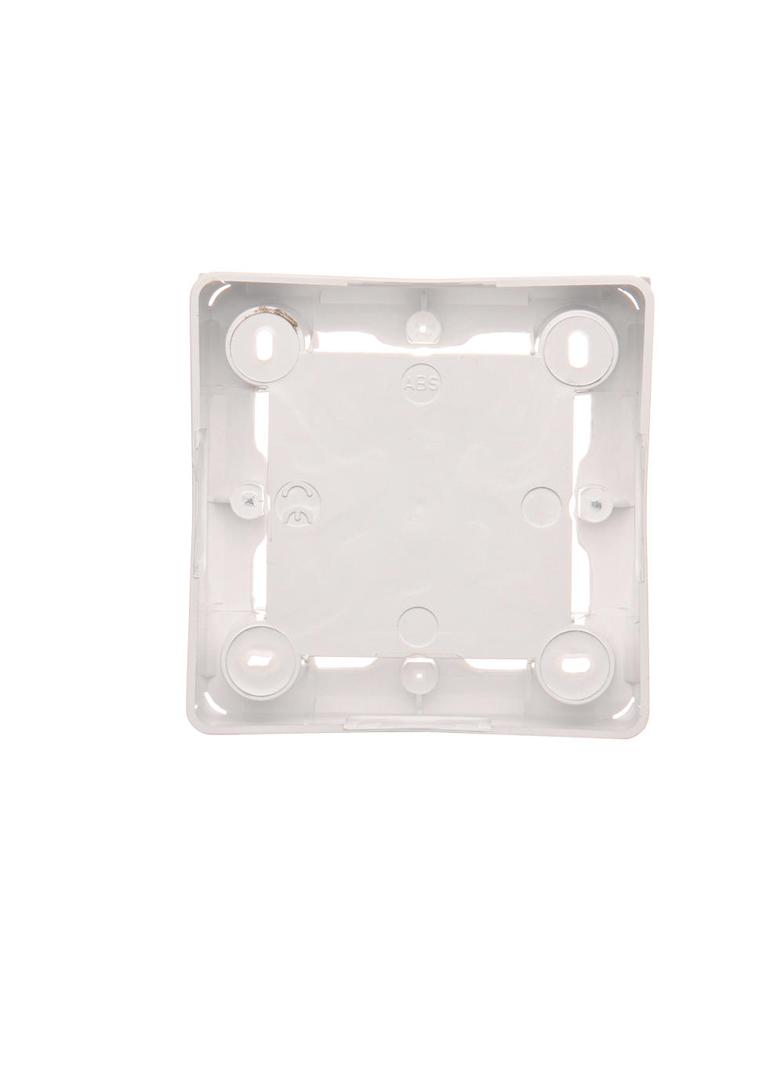 puszki instal. Puszka natynkowa płytka (31mm) pojedyncza biały