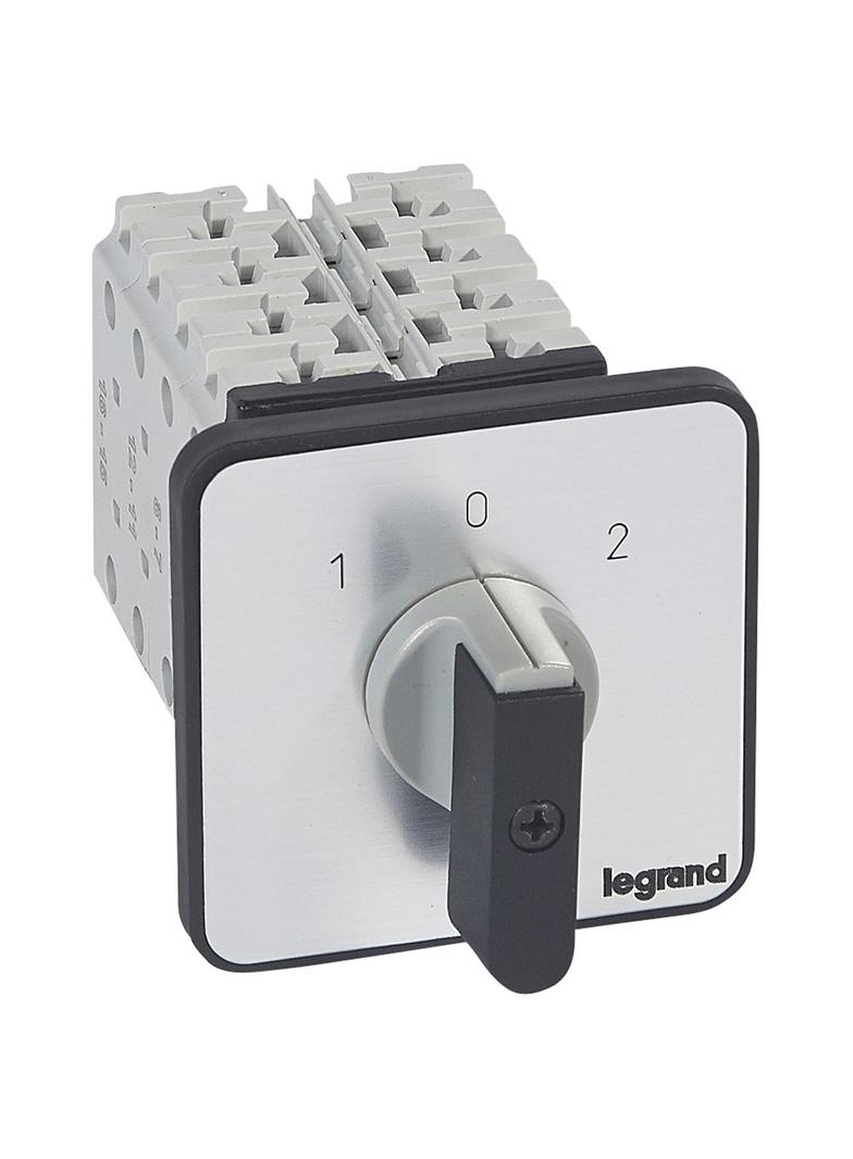 Przełącznik Krzywkowy 0-1-2 Pr26 32A 4P 027448 LEGRAND