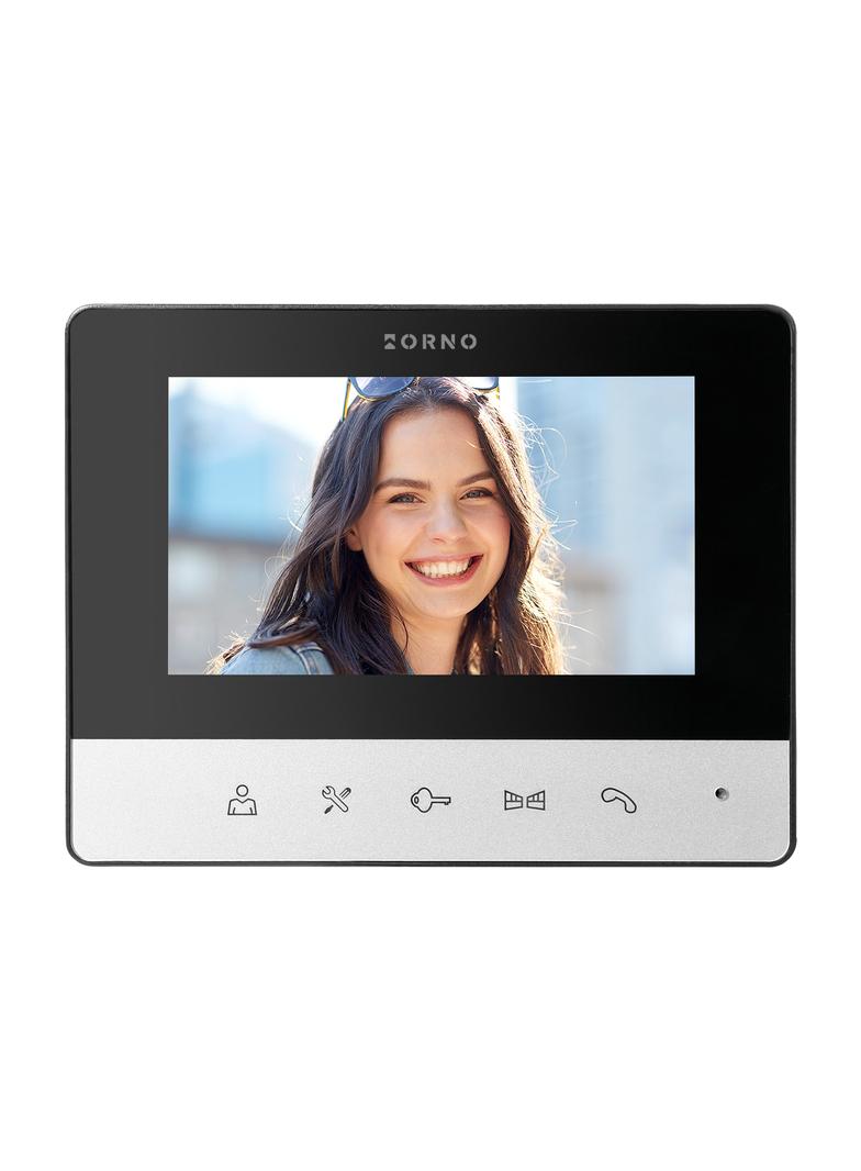 Zestaw wideodomofonowy bezsłuchawkowy, kolor LCD 4,3 z aluminiową wideo kasetą, LIRA