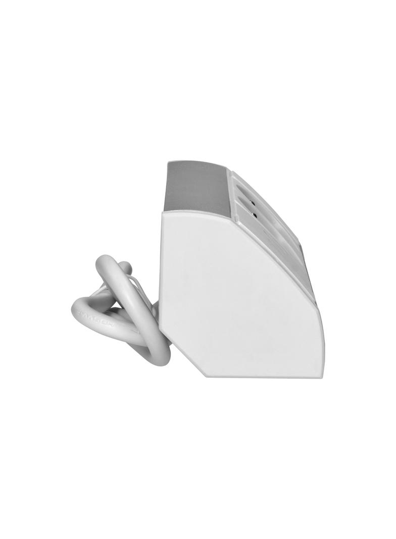 Gniazdo meblowe narożne 2xUSB kuchnia biało-srebrne OR-GM-9039/W-G VIRONE