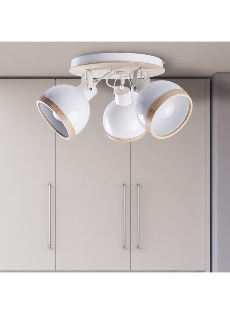 plafon (reflektorki) Oval White 3xE27 MLP8652 Milagro