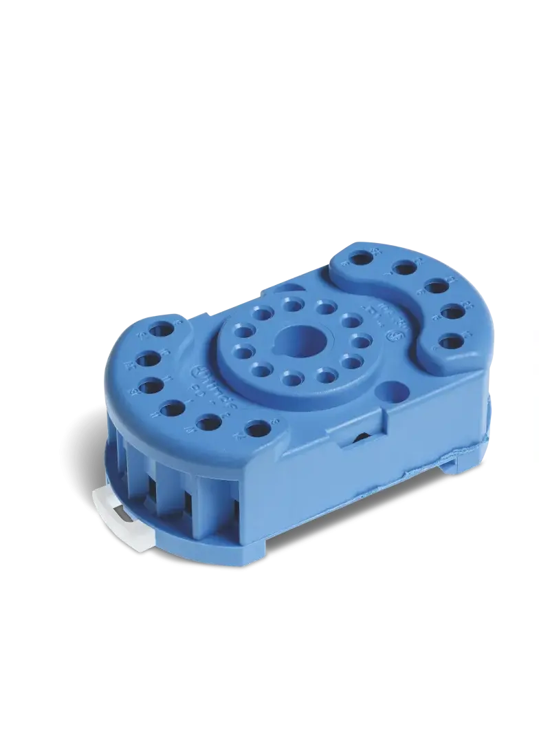 Gniazdo do przekaźników serii 60.13; zaciski śrubowe, 90.23 SMH