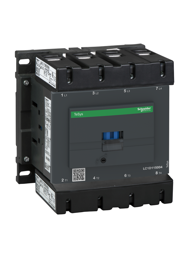 Stycznik mocy TeSys D AC3 115A 4P 4NO cewka 600VAC zaciski skrzynkowe