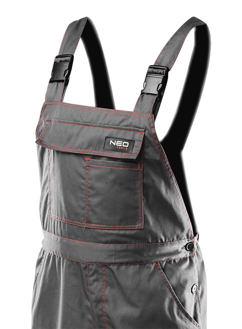 Spodnie robocze na szelkach, rozmiar S/48