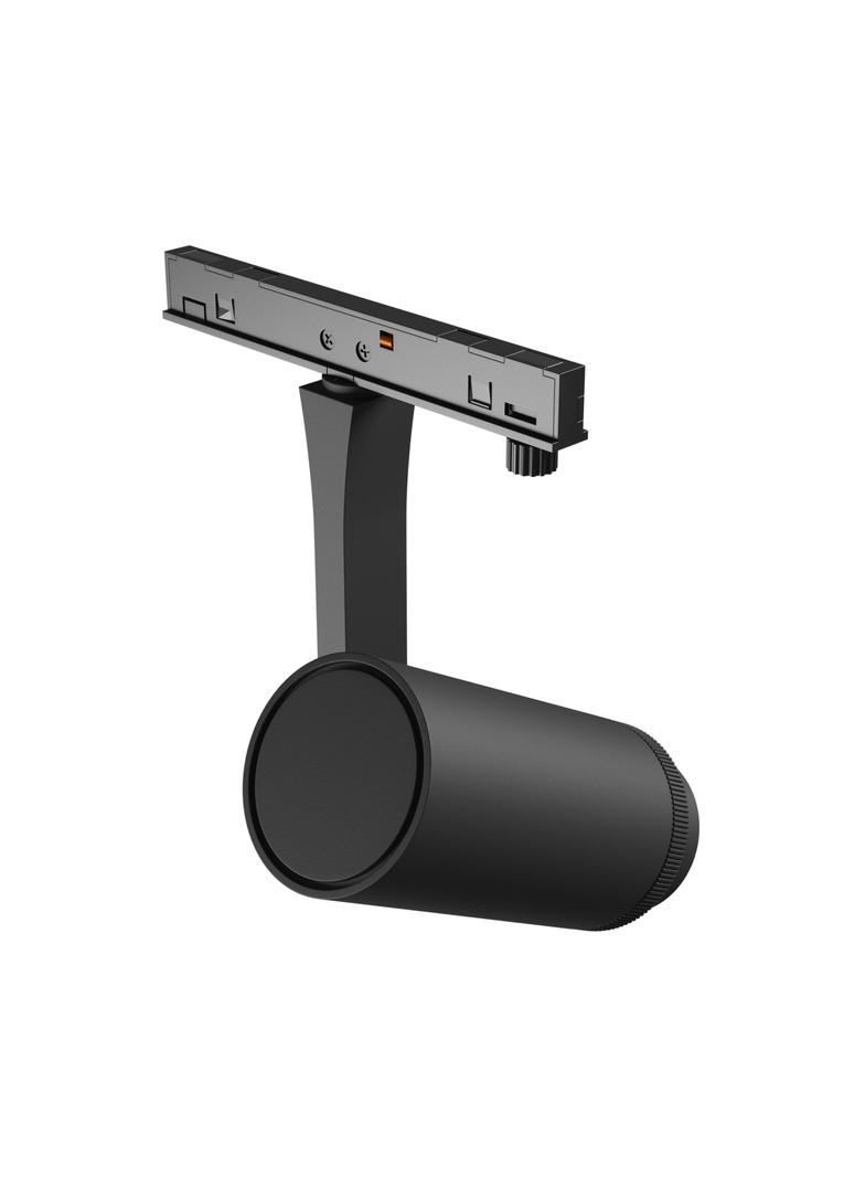 SYSTEM SHIFT NANO - SPOT ZOOM OPRAWA NA SZYNOPRZEWÓD 40x80x145MM 7W 15-45ST CZARNY 5 LAT GW.