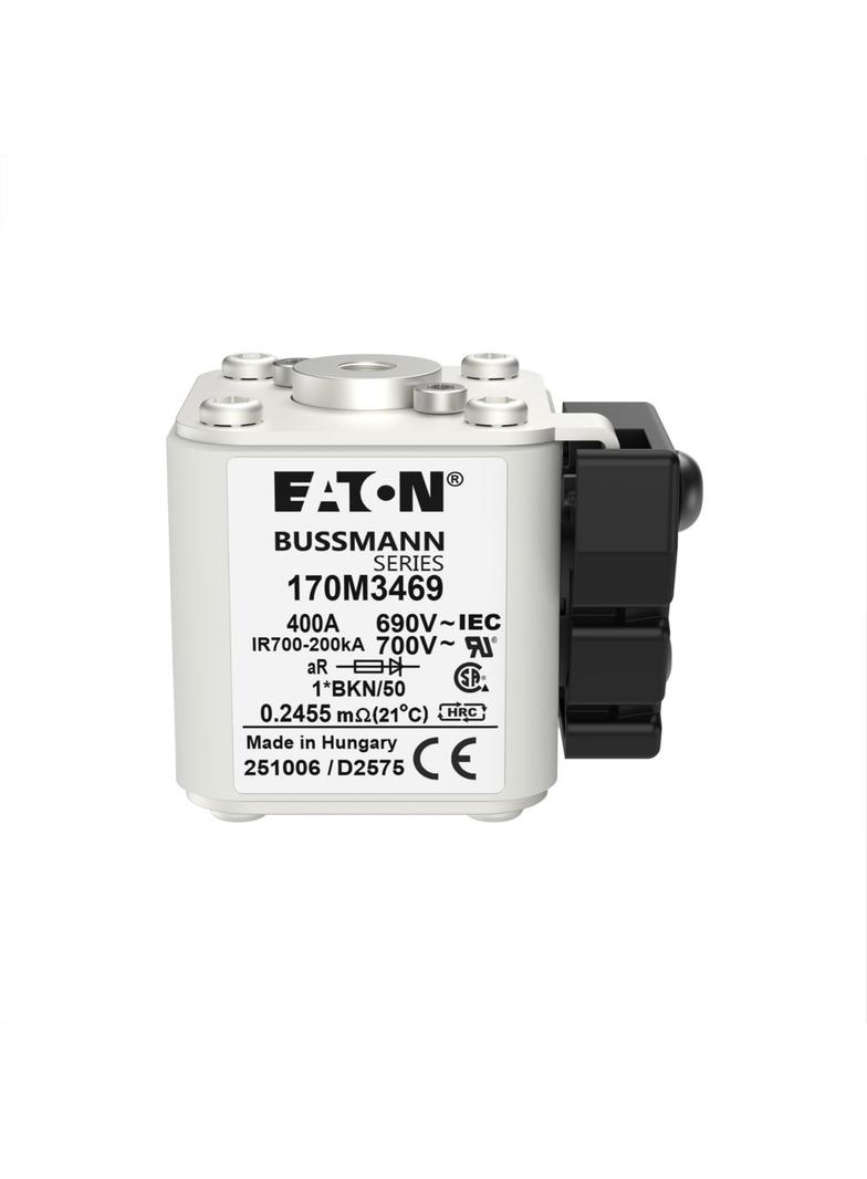 FUSE 400A 690V 1*BKN/50 AR UC Wkładka szybka 400A AC 690V rozmiar 1 aR IEC UL 170M3469 EATON