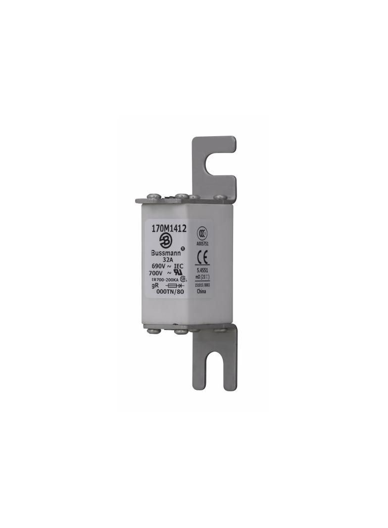 FUSE 32A 690V 000TN/80 GR UC Wkładka szybka 32A 690V 000TN/80 GR UC 170M1412 EATON