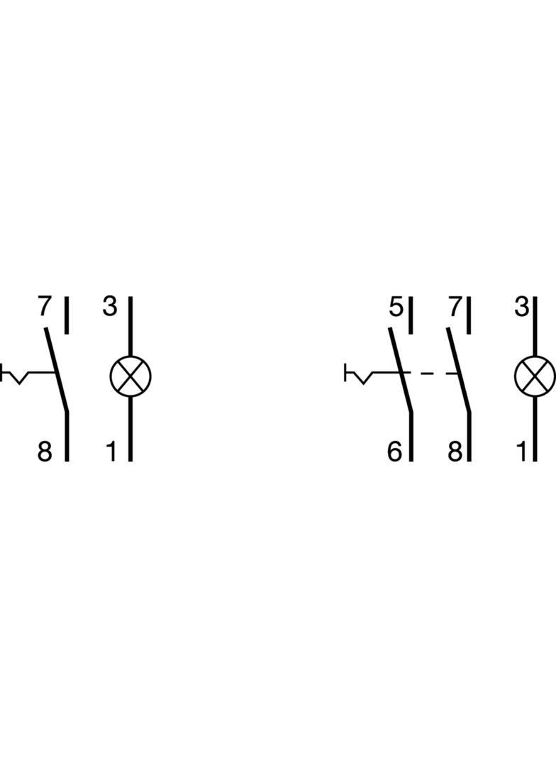 Przełącznik przyciskowy 1NO LED zielona Ith=16A 230VAC SVN413 HAGER