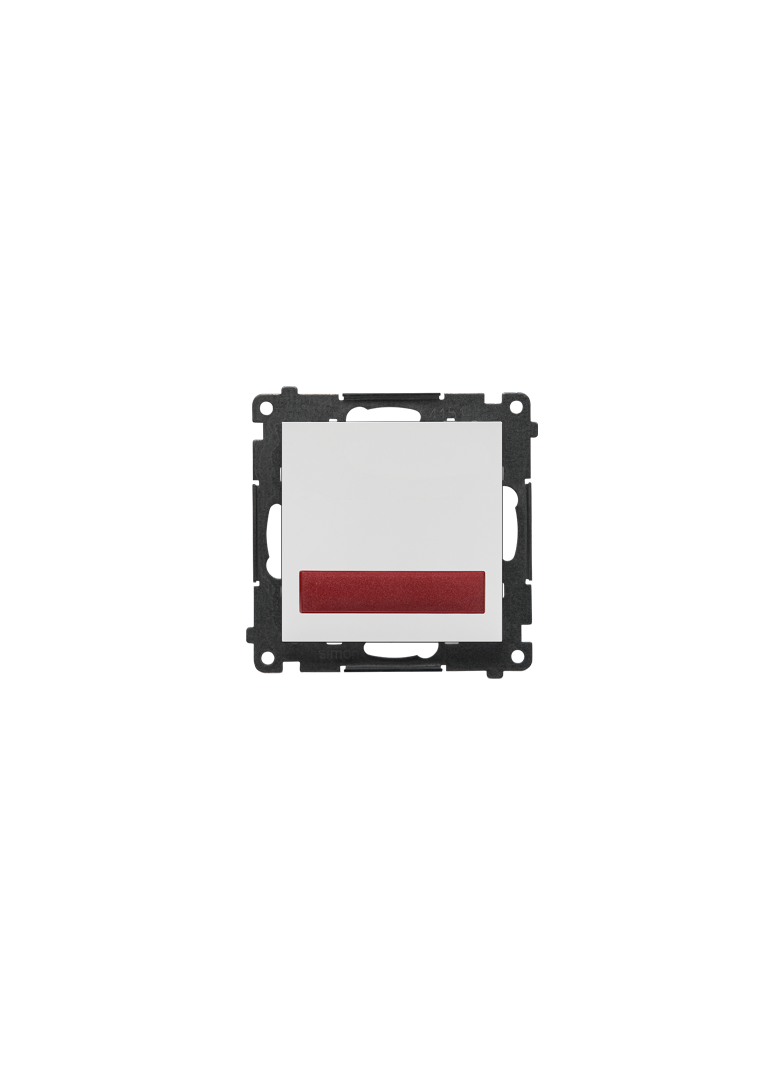 Simon 55 Sygnalizator świetlny LED – światło czerwone 230V Jasnoszary mat TESS2.01/114 KONTAKT