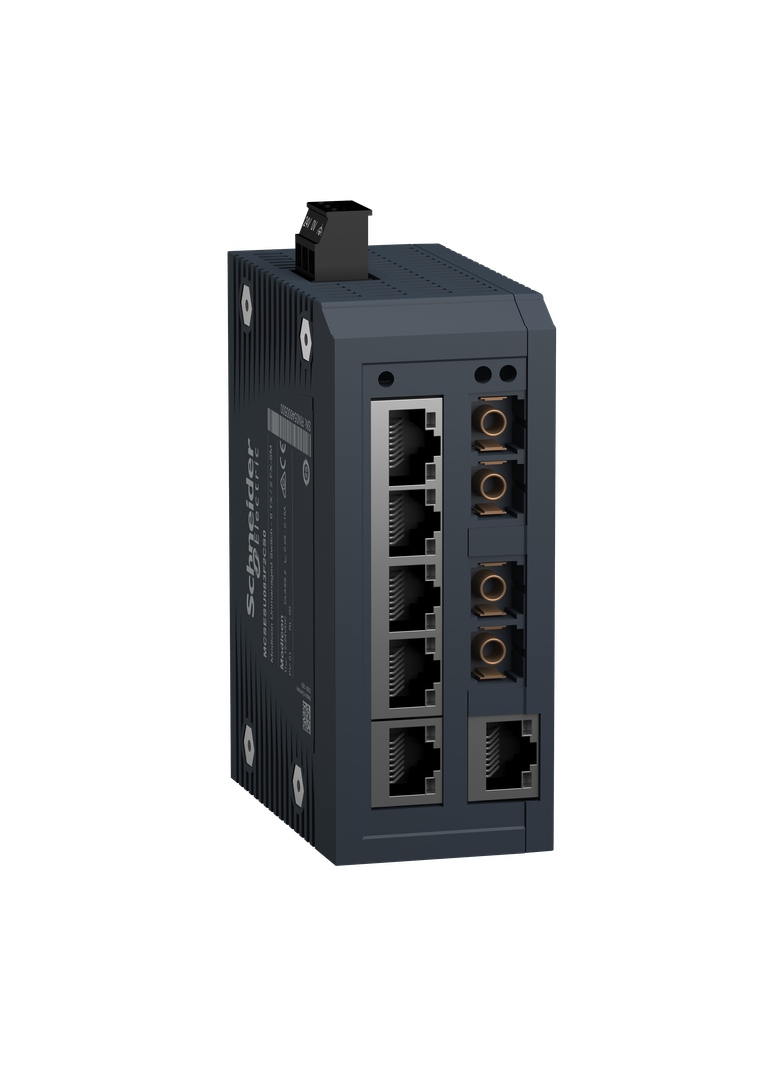 Modicon Switch Niezarządzalny - 6TX/2FX-SM
