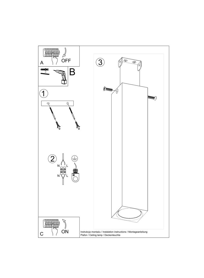 Sollux Plafon KEKE 30 dąb SL.1041