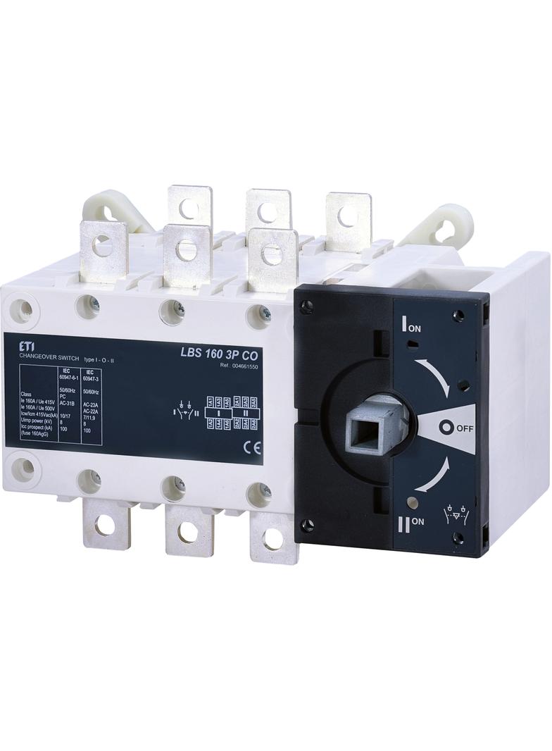 Przełącznik 1-0-2 LBS 160 3P CO 004661550 ETI