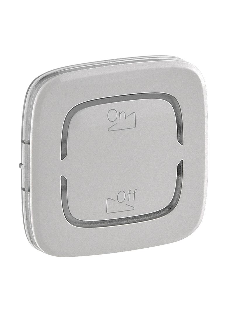 MY HOME VALENA ALLURE - KLAWISZ STEROWNIKA PODSTAWOWEGO ŚCIEMNIANIE ALUMINIUM, Legrand