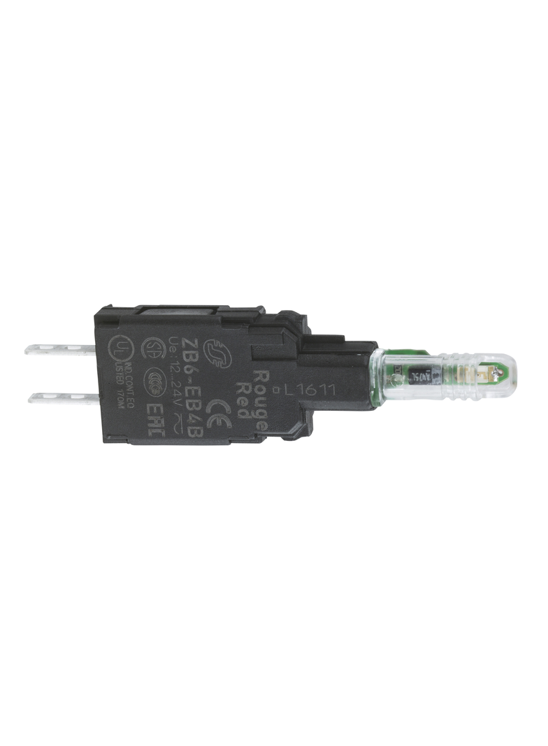 Harmony XB6 Wskaźnik świetlny zielony 48/120V LED standardowy Faston ZB6EG3B Schneider