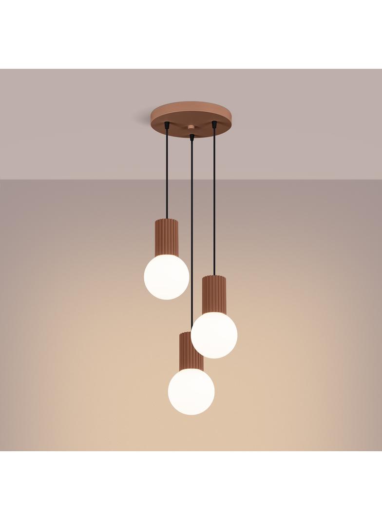 Lampa wisząca HALO 3P mocca