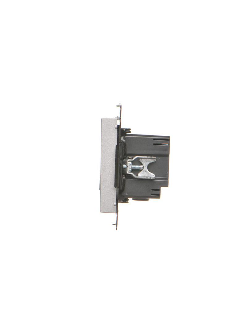 Simon 55 Ładowarka typ USB C+A 30W 230V aluminium mat TEC2CAQ.01/143 KONTAKT
