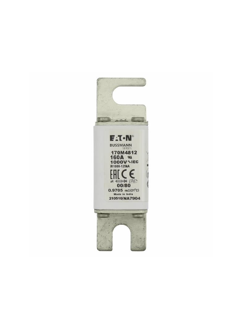 160A 1000V 00/80 aR INDICATOR FUSE Wkładka szybka 160A AC 1000V rozmiar 00 30x47x98 mm aR D 170M4812