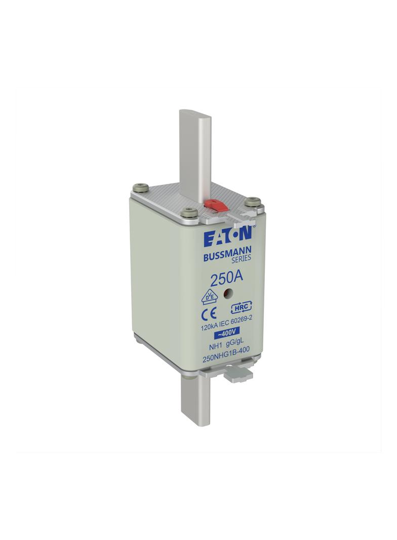 NH FUSE 250A 400V GG/GL SIZE 1 Wkładka NH1 250A 400V GL/GG podwójny wskaźnik 250NHG1B-400 EATON