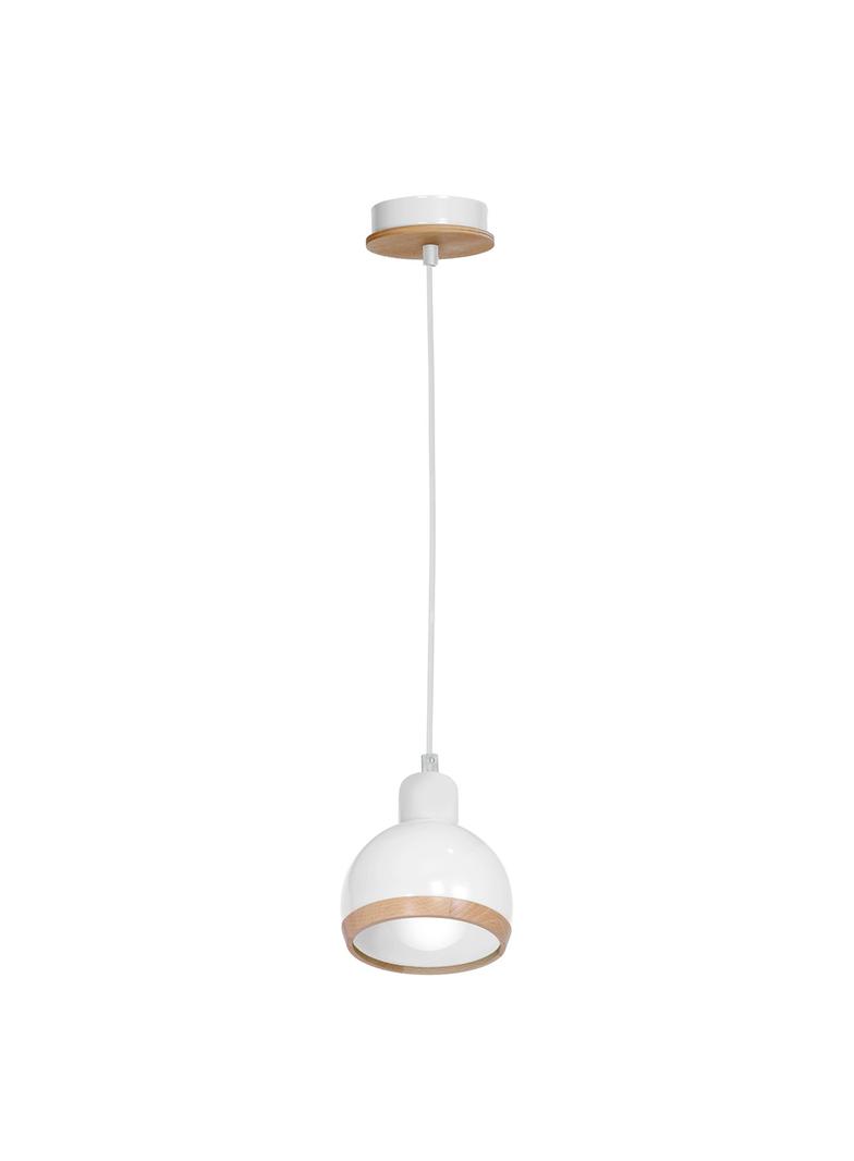 Milagro lampa wisząca Oval E27 biała MLP7043