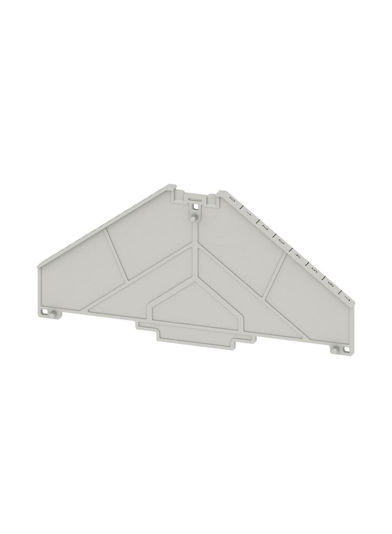 TW PRV8 0-7 Płyta separacyjna (terminal), opis 0-7, poziomo, 120 mm x 59.7 mm, szary /10szt./ 1230090000 WEIDMÜLLER