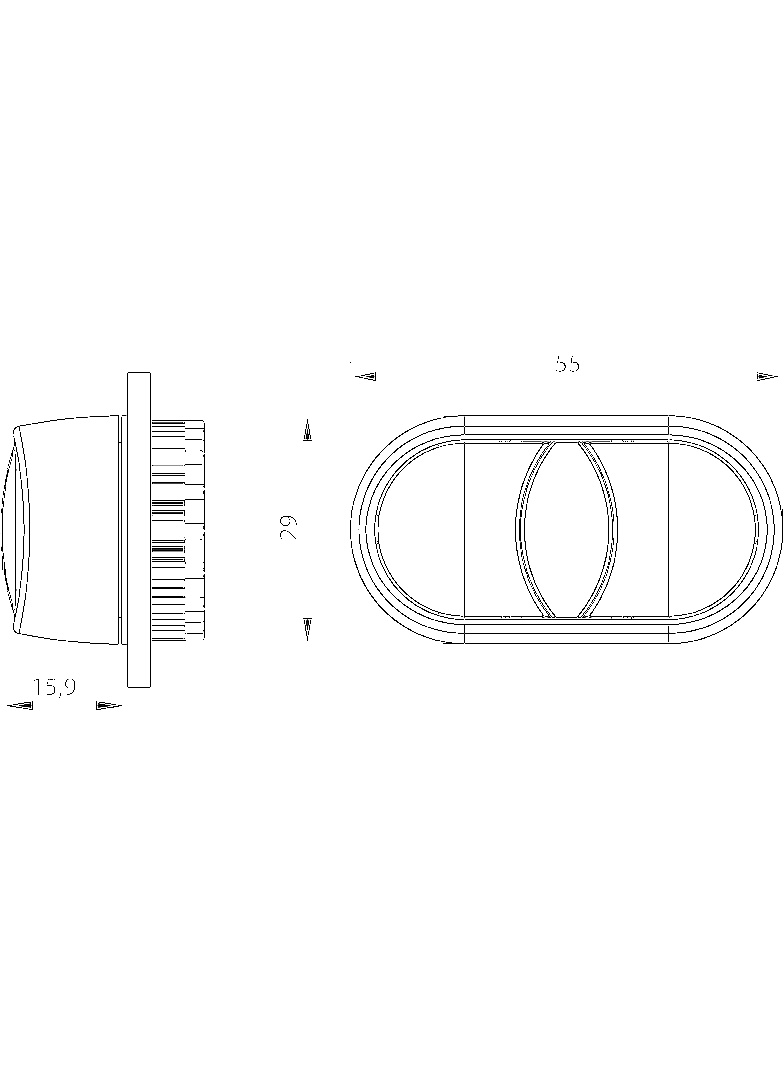 PRZYCISK STEROWN. SP-22-2KLZ/C-22
