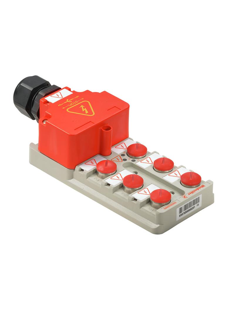 SAI-6-M-MVV-M12 S-COD Pasywny rozdzielacz czujnik-siłownik (bez przewodu 2085620000 WEIDMÜLLER