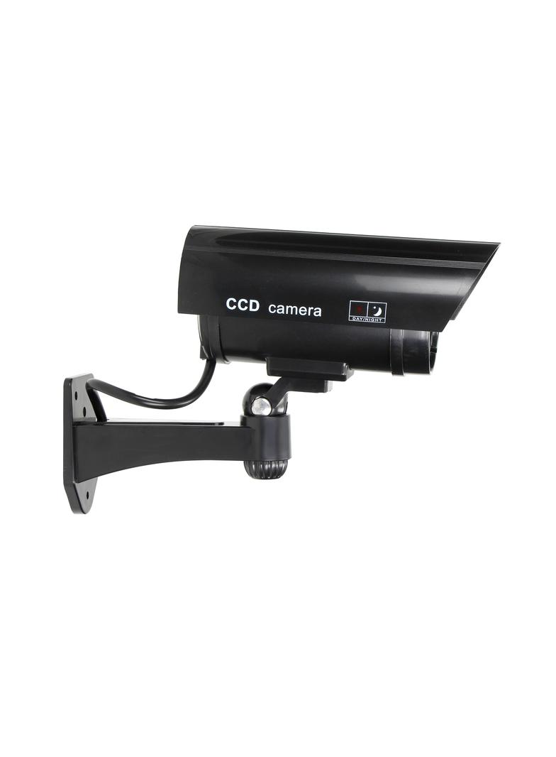 Atrapa kamery monitorującej CCTV, bateryjna, czarna