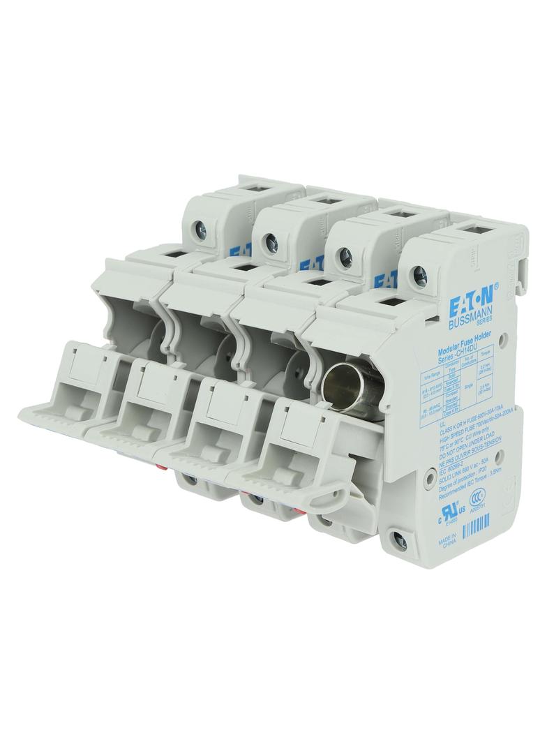 3 Pole 14x51 MFH and Neutral Podstawa wkładki cylindrycznej 14x51 3p+1N 50A 690VAC CH143DNU EATON