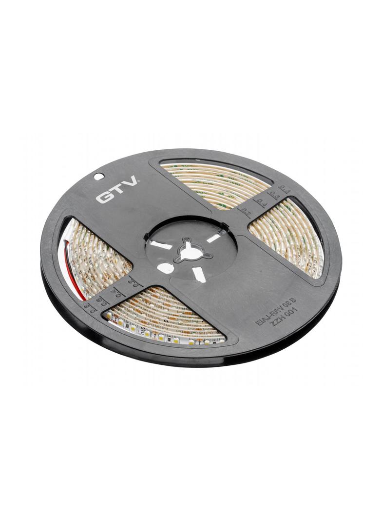 TAŚMA FLASH 3528, 600 LED ZIMNY BIAŁY, 48W WODOODPORNA 8MM, ROLKA 5M