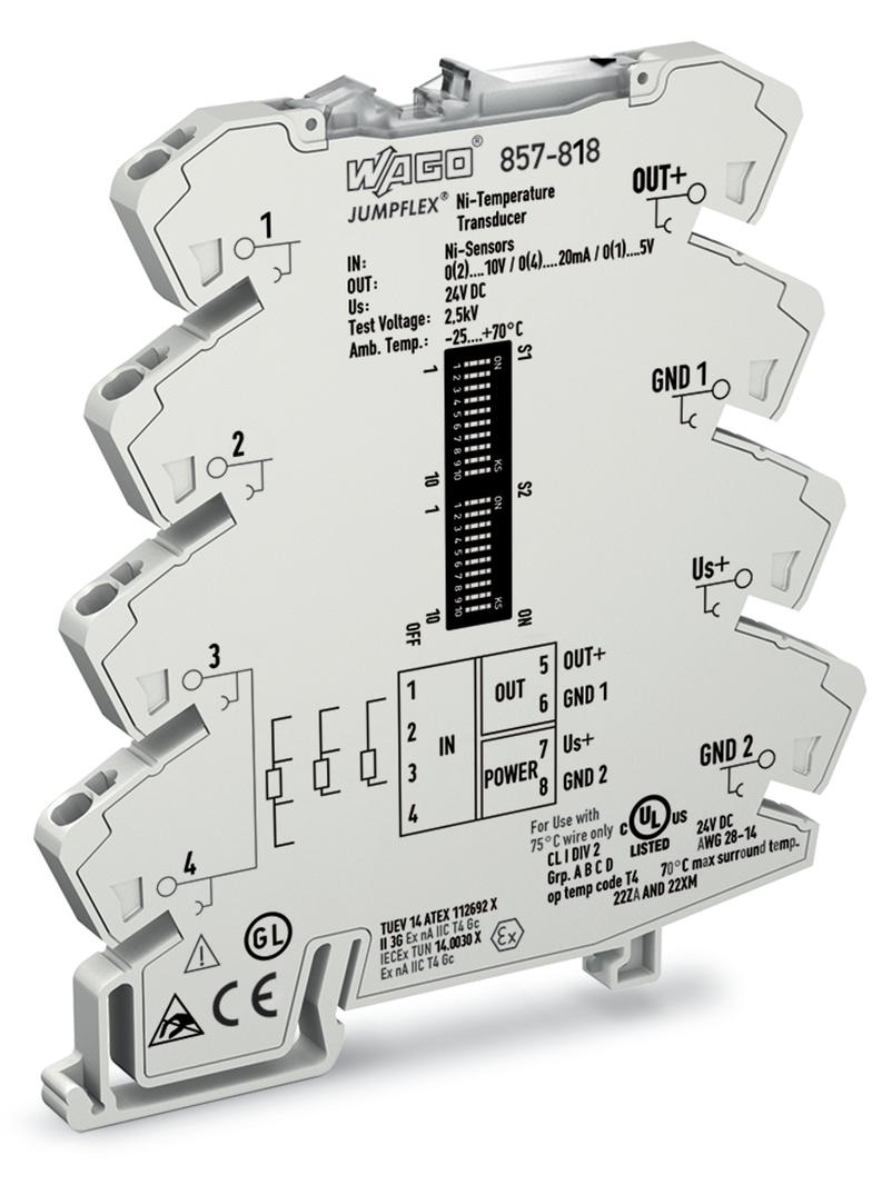 JUMPFLEX przetwornik pomiarowy do czujników Ni