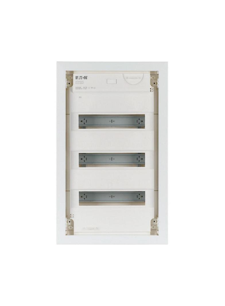 KLV-36UPS-F Rozdzielnica modułowa podtynkowa płaska 3x12 kl.II IP30 zawiera listwy N/PE 178818 EATON