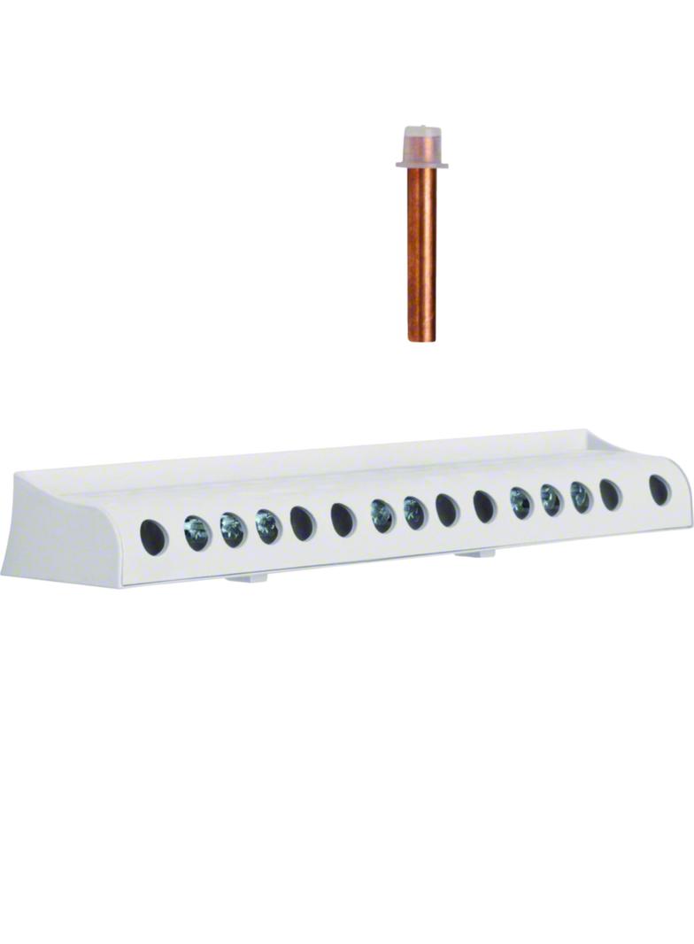 Blok rozdzielczy dodatkowy N 125A - 15 zacisków KJ15NB HAGER