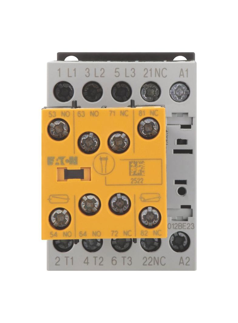 DILMS12-R23(24VDC) Stycznik mocy safety 12A 3P + 2Z + 3R sterowanie DC 191723 EATON