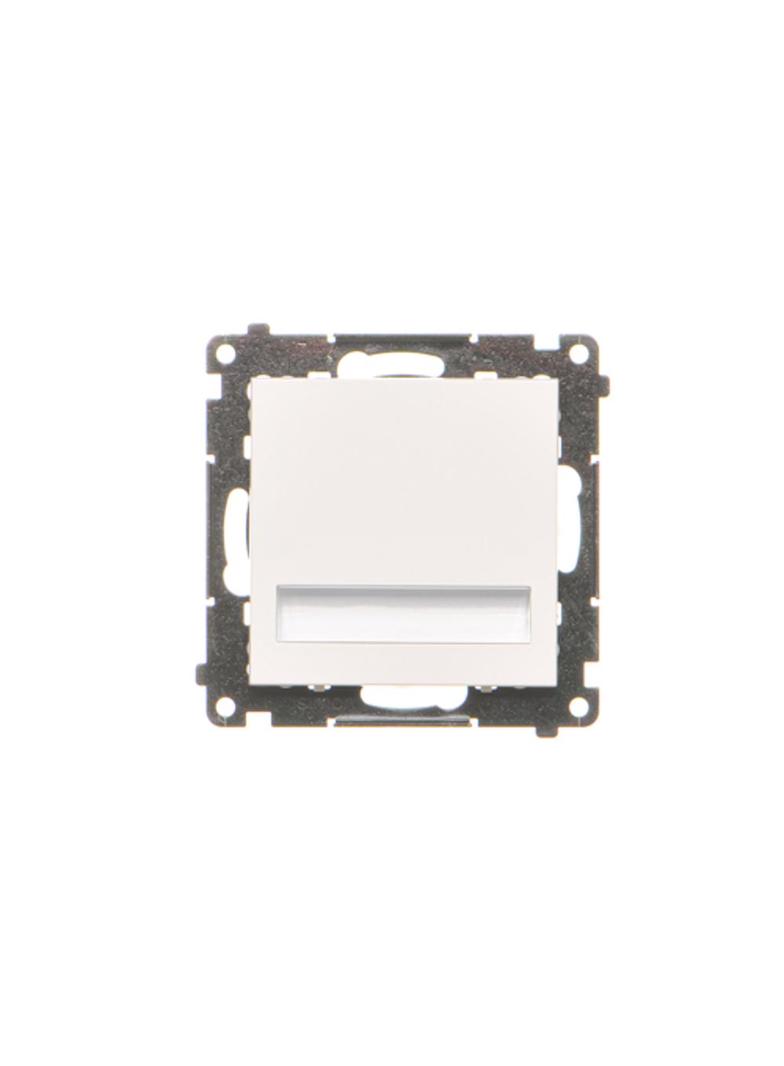Simon 55 Oprawa oświetleniowa LED 230V (0,93 W) Barwa ciepła biała 3100K Biały mat TOS3K.01/111 KONTAKT