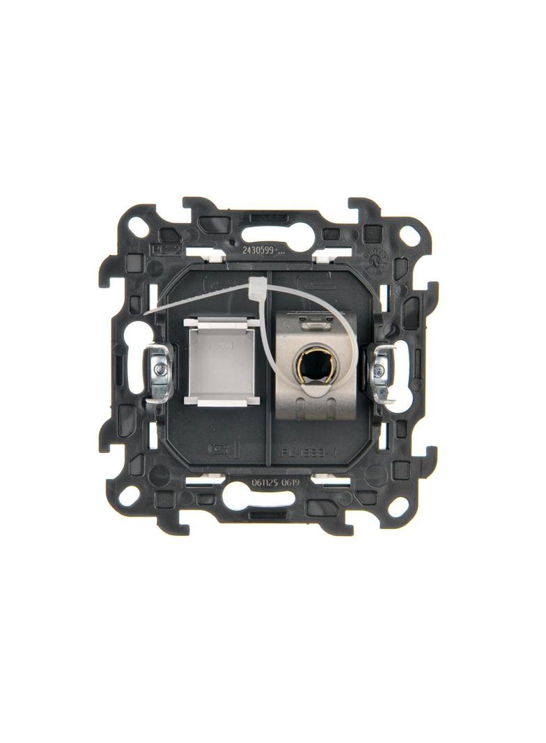 Simon 24 Gniazdo komputerowe pojedyncze RJ45 kat. 6 ekranowane biały N61E.01/11