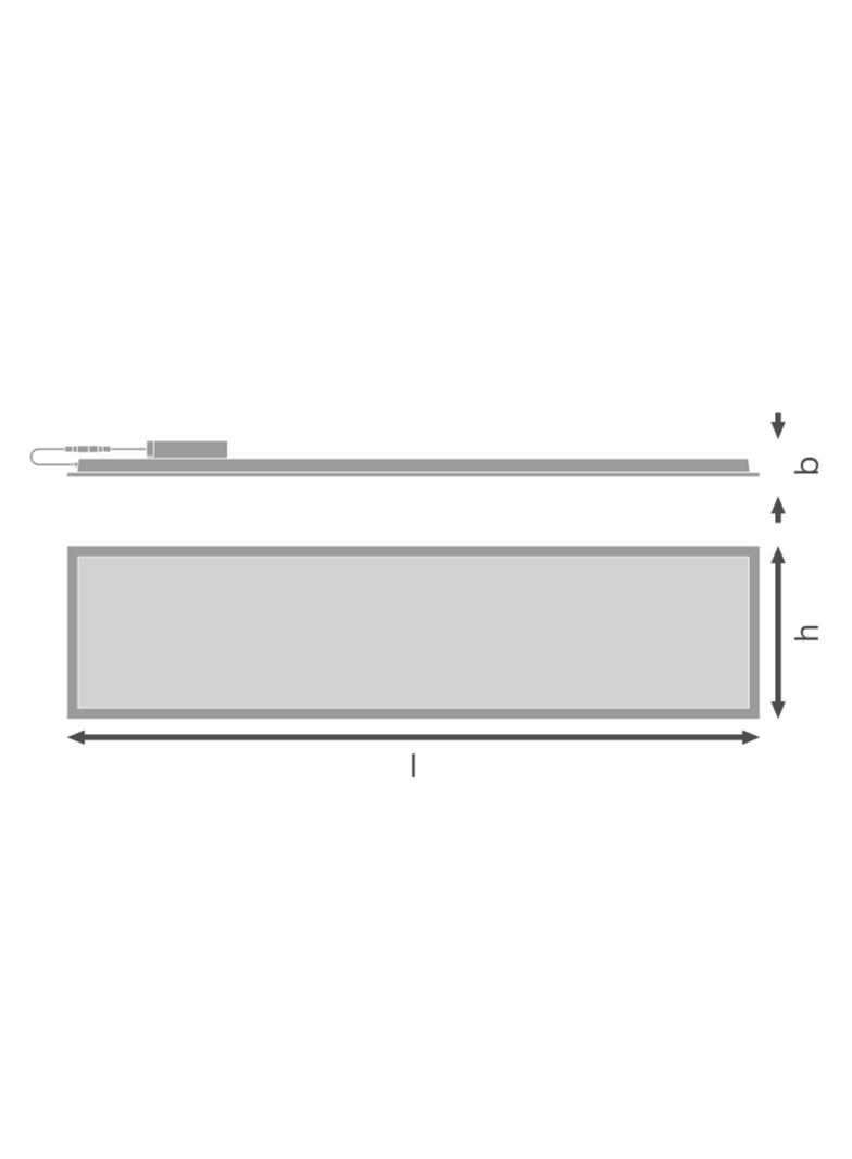 Oprawa PANEL COMP 1200 V 35W 940 U19 DALI