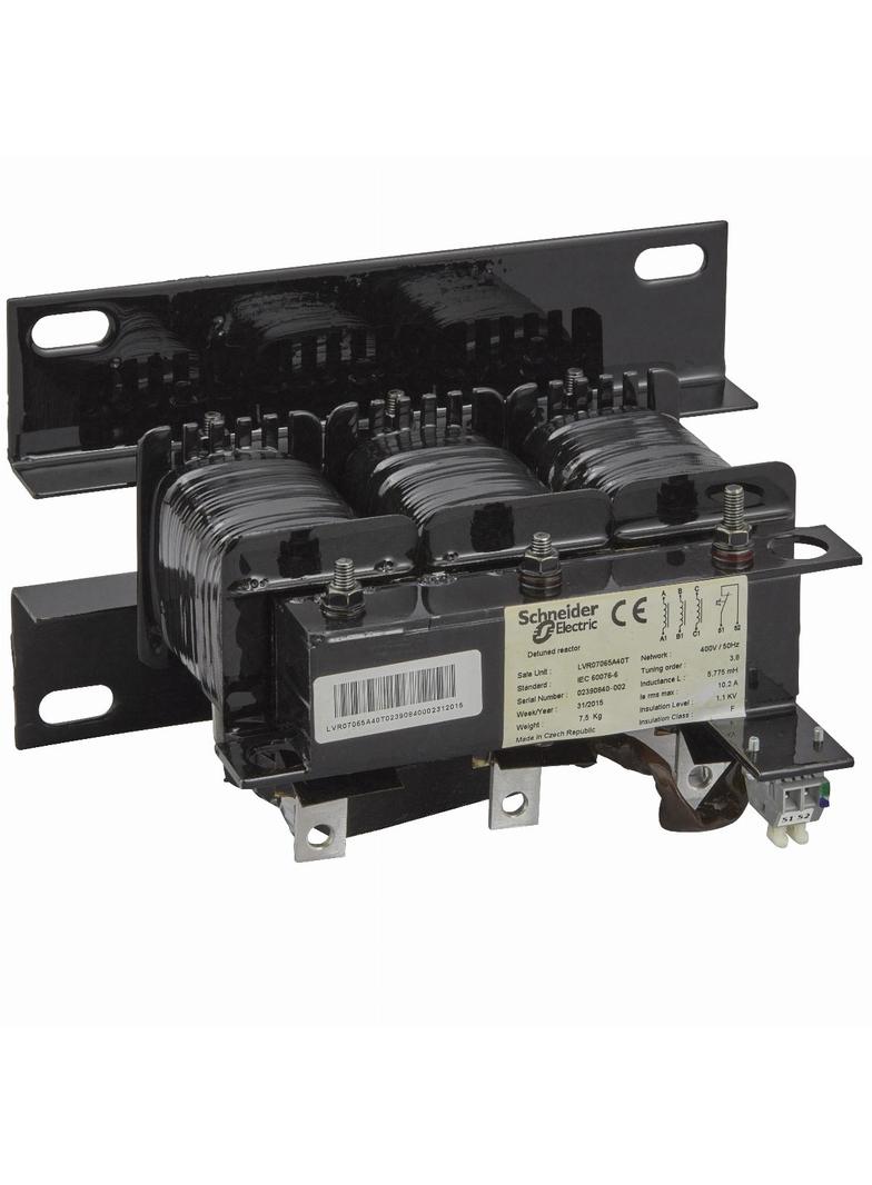 Dławik ochronny 400 V 50 Hz 6,5 kvar 7% 190 Hz