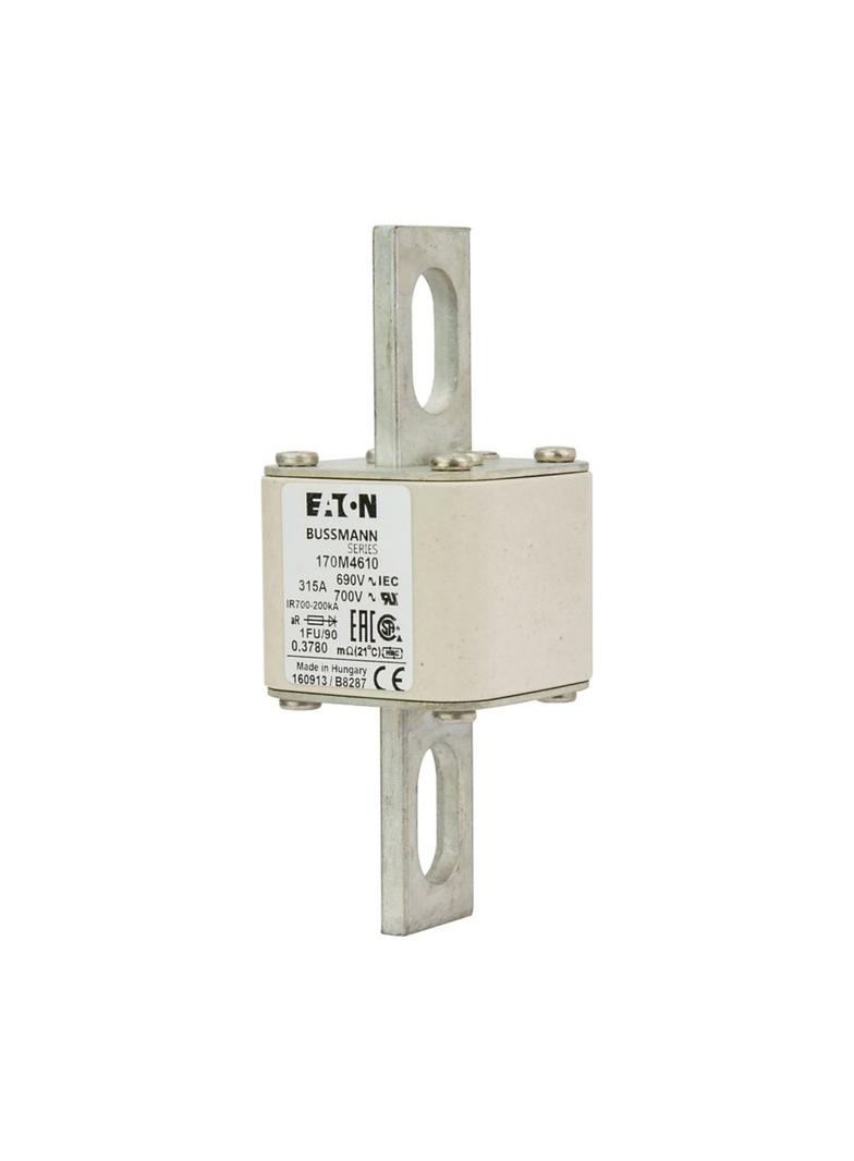 FUSE 315A 690V 1FU/90 AR UC Wkładka szybka 315A AC 690V rozmiar 1 53x69x136 mm aR IEC UL, 170M4610 E