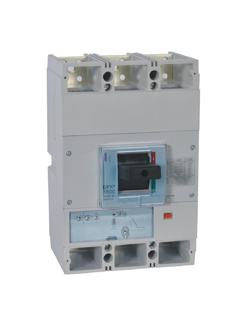 Wyłącznik DPX3 1600 S1 3P 800A 50Ka 422552 LEGRAND
