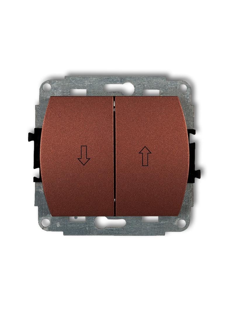 TREND Mechanizm łącznika zwiernego żaluzjowego brązowy metalik