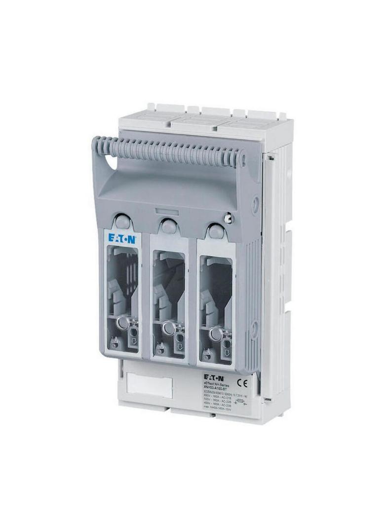 XNH00-A160-BT Rozłącznik bezpiecznikowy 160A rozmiar NH00 3P montaż na płycie wersja Basic z zaciska