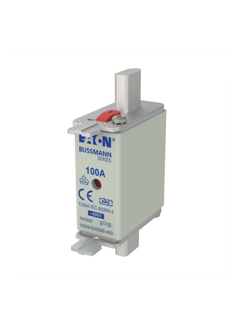 NH FUSE 100A 400V GG/GL SIZE 000 Wkładka NH000 100A 400V GL/GG podwójny wskaźnik 100NHG000B-400 EATO