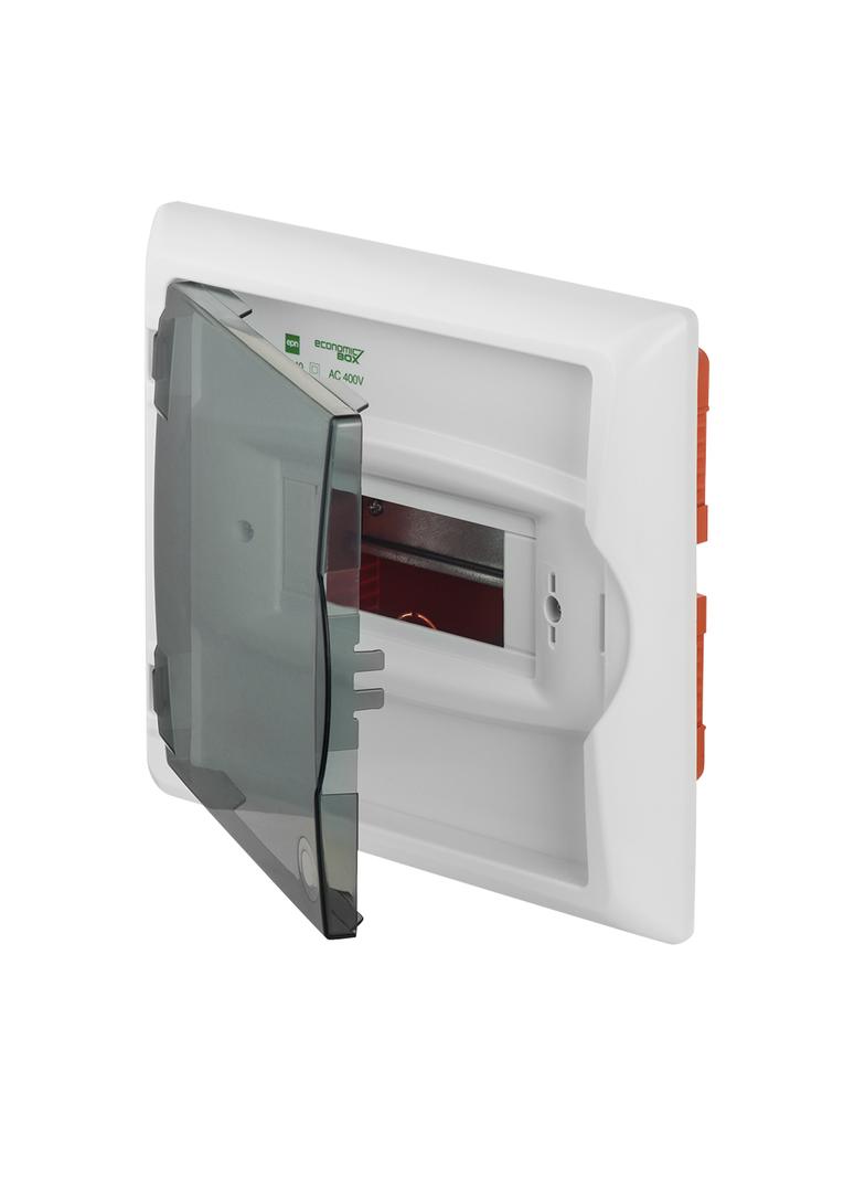 ECONOMIC BOX RP 1/6 drzwi transparentne (N+PE) l P 40