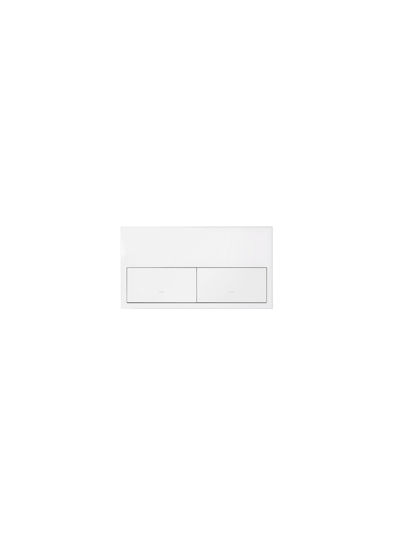 Simon 100 Panel 2-krotny: 2 klawisze biały mat 10020201-230 KONTAKT