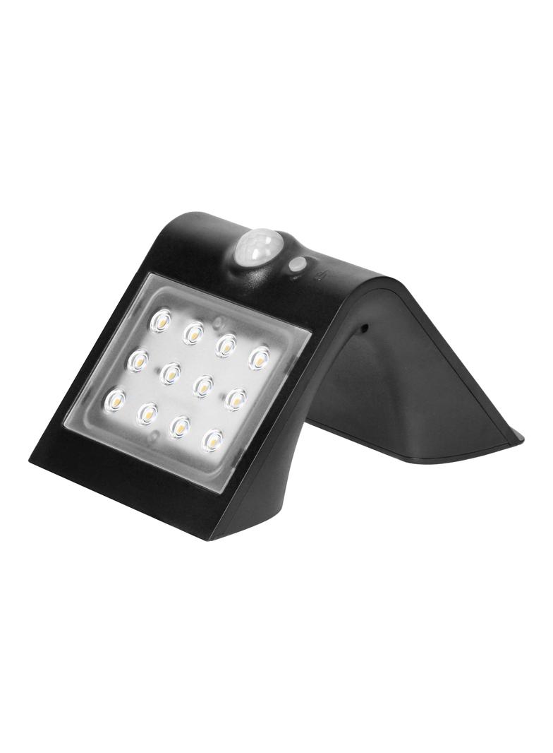 SILOE LED 1,5W lampa solarna z czujnikiem ruchu 120st 190lm IP65 4000K 1200mAh podwójne źródło AD-SL