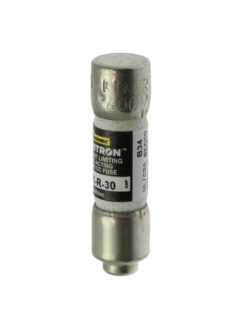 CLASS CC FAST ACTING FUSE 30A 600VAC Limitron Klasa CC KTK-R-30 EATON