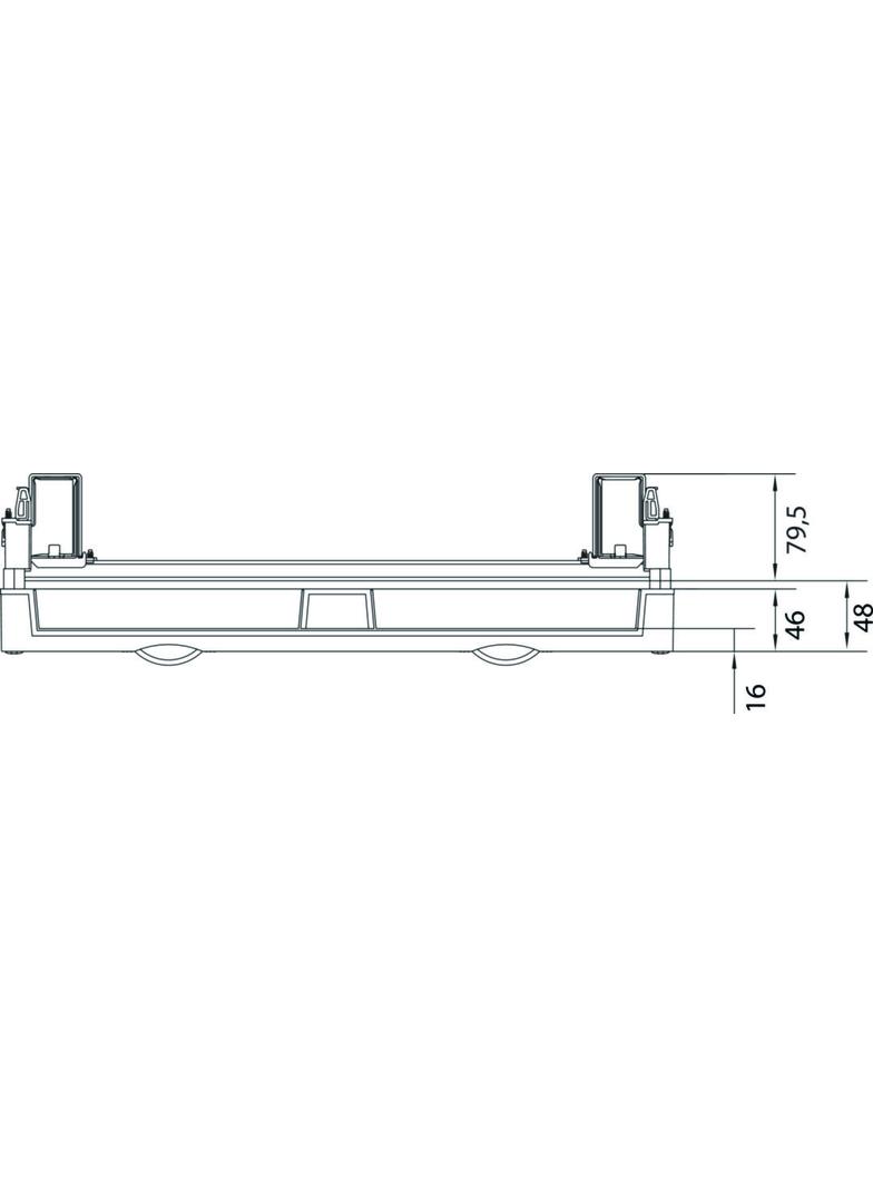univers N Blok dla aparatów modułowych montowanych poziomo 4x12M 300x500mm UD22B1 HAGER