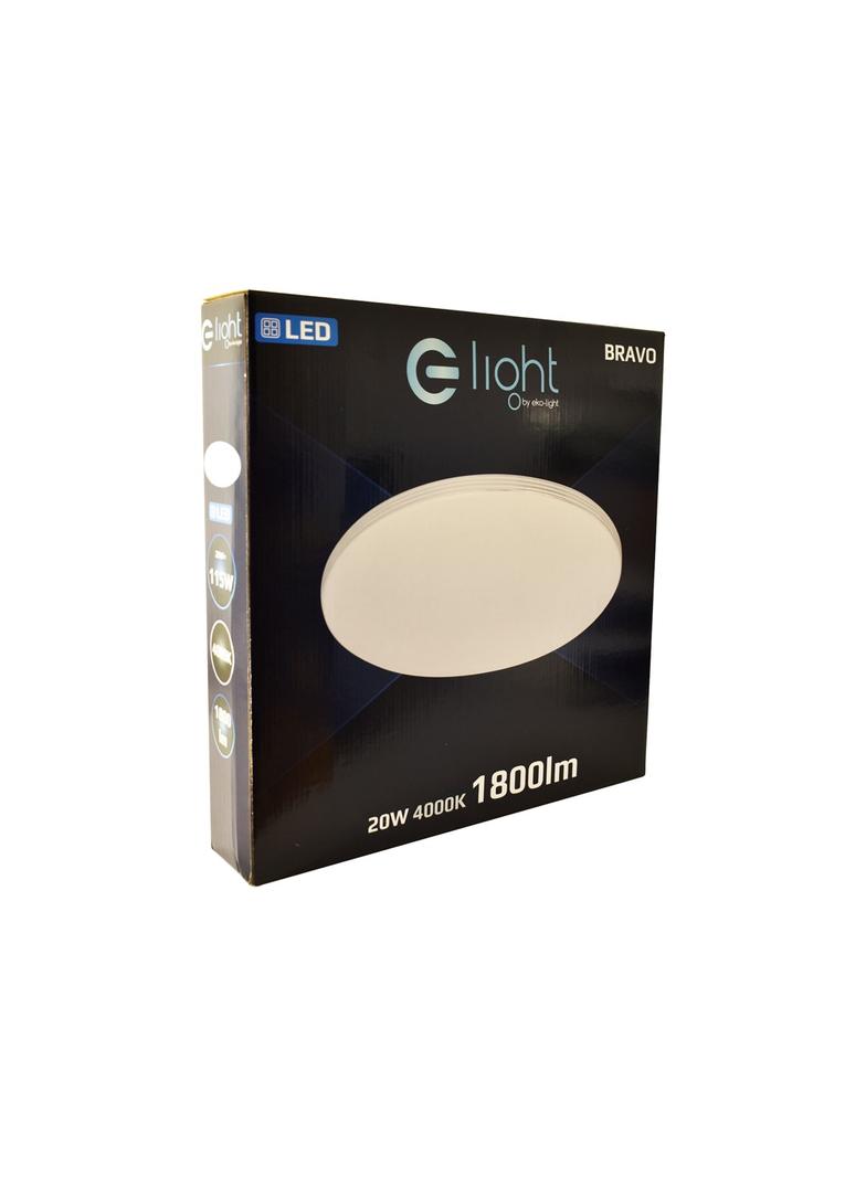 Milagro plafon LED Bravo 20W 1800lm 4000K biały ML4268